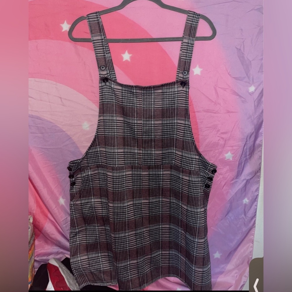 1X SO PINAFORE MINI DRESS